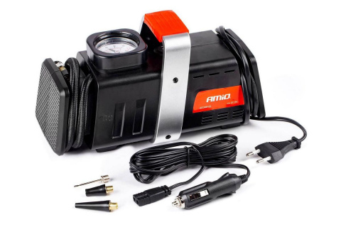 Kompresor samochodowy 12V 230V 150 PSI 3 adaptery