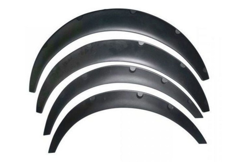 Poszerzenia nadkoli big czarne +55mm 4 sztuki