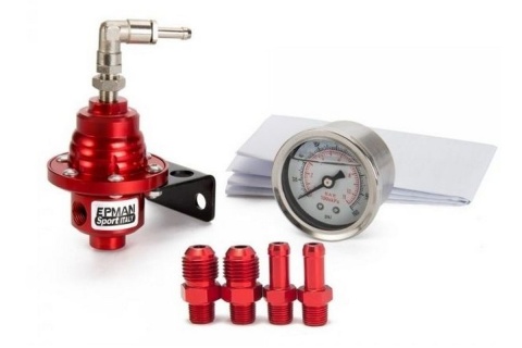 Regulator ciśnienia paliwa EPMAN uniwersalny red