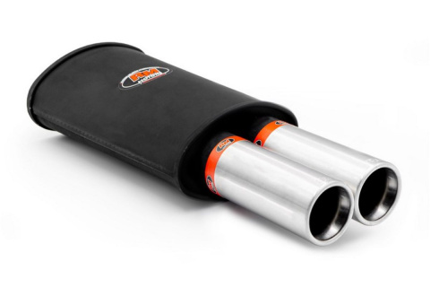 Tłumik sportowy RM Motors RM202 Fi 2x76mm