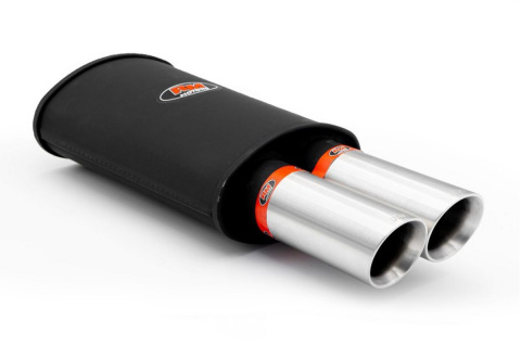 Tłumik sportowy RM Motors RM204 Fi 2x76mm
