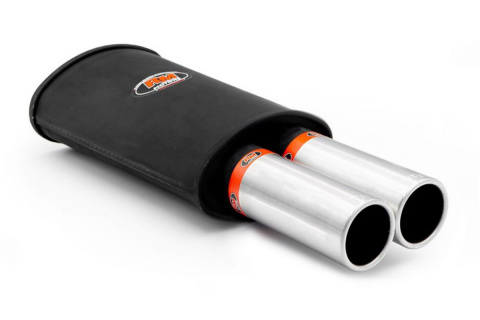 Tłumik sportowy RM Motors RM206 Fi 2x76mm