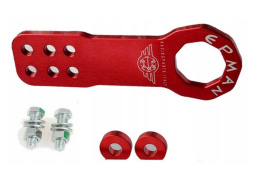 Zaczep holowniczy EPMAN przód czerwony