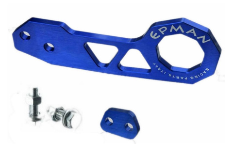 Zaczep holowniczy EPMAN tył niebieski