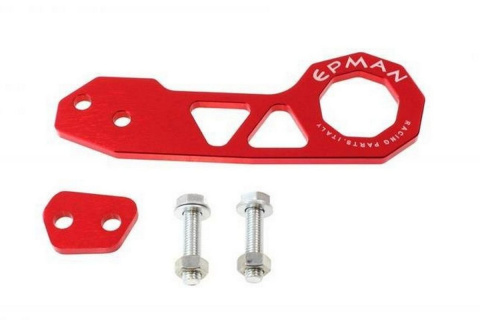 Zaczep holowniczy tył EPMAN czerwony