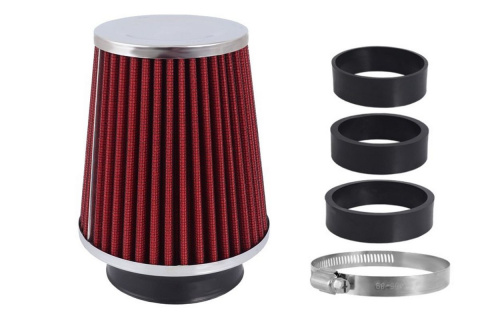 Filtr stożkowy Carmotion do 200KM 60-76mm czerwony