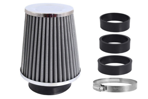 Filtr stożkowy Carmotion do 200KM 60-76mm srebrny