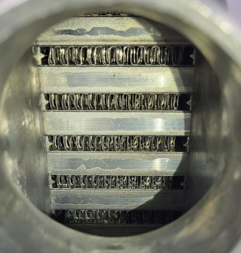 Intercooler RBS 550x140x65mm wejście 2,25" 57mm FMIC