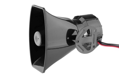 SYRENA MEGAFON 7 TONOWA 100W ALARM POLICYJNA