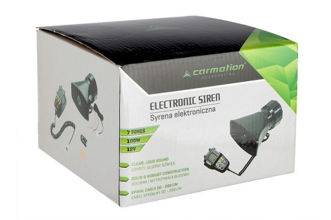 SYRENA MEGAFON 7 TONOWA 100W ALARM POLICYJNA