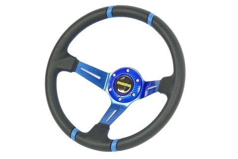 Kierownica sportowa MOMO replika 350mm offset 80mm