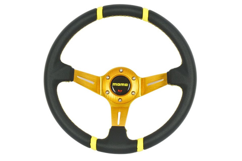 Kierownica sportowa MOMO replika 350mm offset 80mm