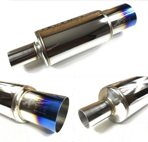 Tłumik sportowy HKS Fi 90mm montaż 2,5'' / 63mm