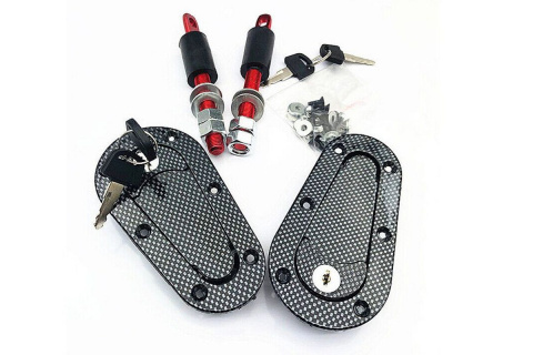 Zapinki maski D1 Generation Aero kluczyk carbon