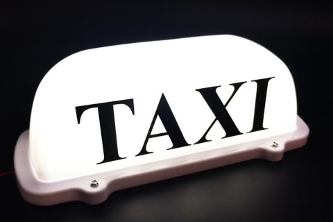 Kogut TAXI na magnes szpakówka lampa 12V