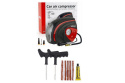 Zestaw naprawczy do opon + kompresor samochodowy 12V + latarka LED
