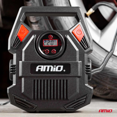 Kompresor samochodowy 12V 150 PSI 3 adaptery