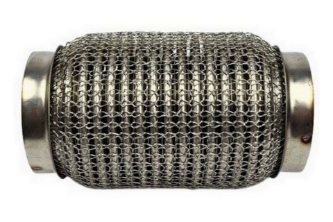 Łącznik elastyczny wydechu wzmocniony 2" 15cm nierdzewka