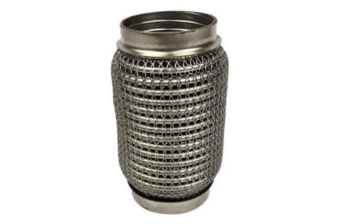 Łącznik elastyczny wydechu wzmocniony 2,5" 15cm nierdzewka