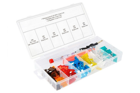 Bezpieczniki uni próbnik chwytak zestaw 92 sztuki