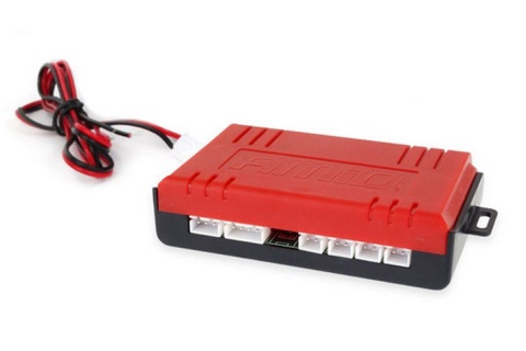 CZUJNIKI PARKOWANIA ZESTAW 4 SZTUKI WEWNĘTRZNE CZARNE AMIO