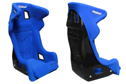 Fotel sportowy Bimarco HANS FIA Matrix welur blue