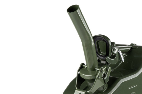 Lejek metalowy do kanistera paliwa, ropy 20l, 15l, 5l