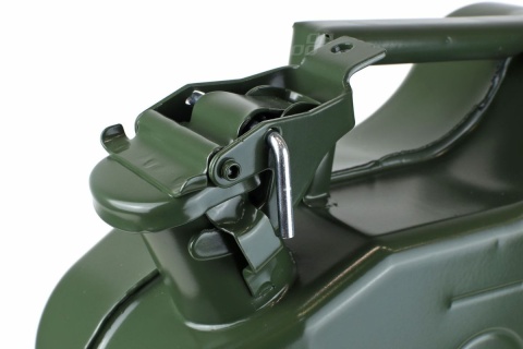 Kanister metalowy 10l na paliwo, olej, ropę, benzynę, wodę