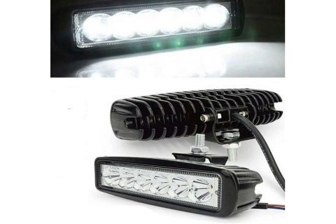 Lampa robocza led 18W 12-24V halogen panel