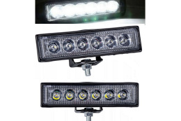 Lampa robocza led 18W 12-24V halogen panel