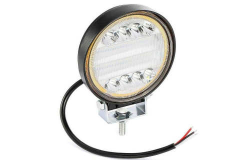 Lampa robocza led 72W 12-24V 2880LM halogen + obrysowa