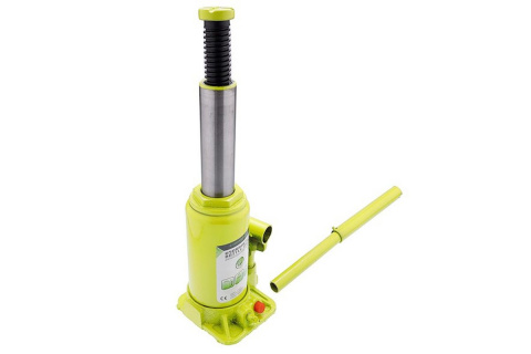 Lewarek hydrauliczny 10T słupkowy butelkowy + walizka