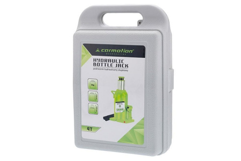 Lewarek hydrauliczny 4T słupkowy butelkowy + walizka