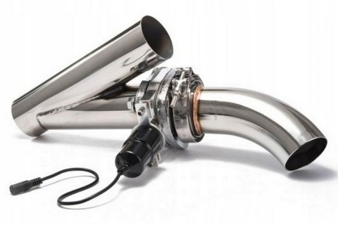 Przepustnica wydechu elektryczna 2,5" Y-PIPE zestaw pilot + przełącznik EPMAN