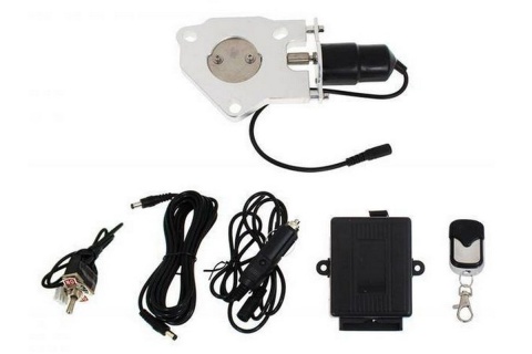 Przepustnica wydechu elektryczna 3" Y-PIPE zestaw pilot + przełącznik EPMAN