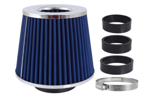 Układ dolotowy uniwersalny 76mm 3" CAI + filtr stożkowy do 240KM