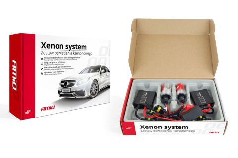 ZESTAW XENON H1 4300K HID ŻARNIKI SLIM