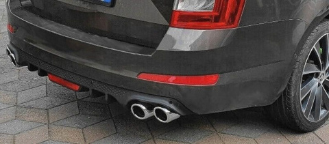 Dokładka zderzaka tył SKODA OCTAVIA MK3 2013+ dyfuzor