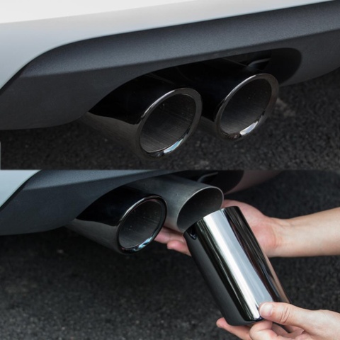 Końcówka wydechu tłumika ST PARTS AUDI TSI TFSI TDI montaż 54-64 CHROM