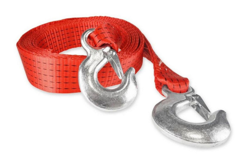 LINA LINKA HOLOWNICZA Z HAKAMI 4,5m 5000kg 5T TAŚMOWA