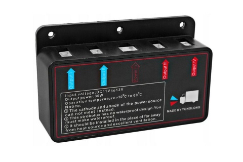 Lampy ostrzegawcze led 16W 12V stroboskop pilot