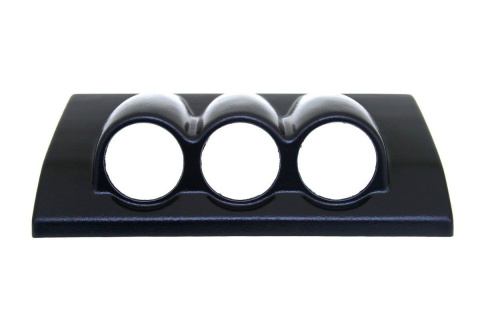 Adapter zegarów 3x52mm MAZDA 6 konsola