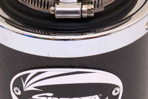 Airbox filtr carbonowy 175x130mm Fi 60-77mm SIMOTA