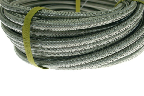 Przewód paliwowy PTFE AN4 100cm w oplocie stalowym
