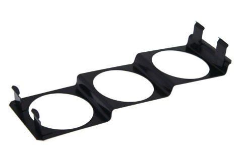 Uniwersalny adapter do zegarów 1DIN 3x52mm Black