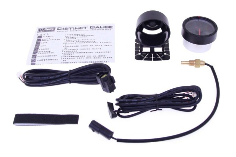 Zegar D1Spec 52mm TEMPERATURY WODY