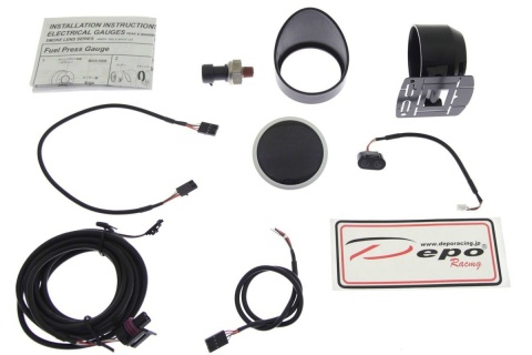 Zegar Depo PEAK 52mm CIŚNIENIA PALIWA