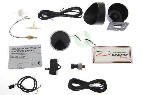 Zegar Depo WA 4w1 60mm TURBO WOLTOMIERZ CIŚNIENIA OLEJU TEMPERATURY OLEJU