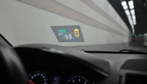 Zegar TSA OBDII S200 wyświetlacz na szybę