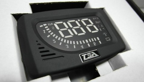 Zegar TSA OBDII S200 wyświetlacz na szybę
